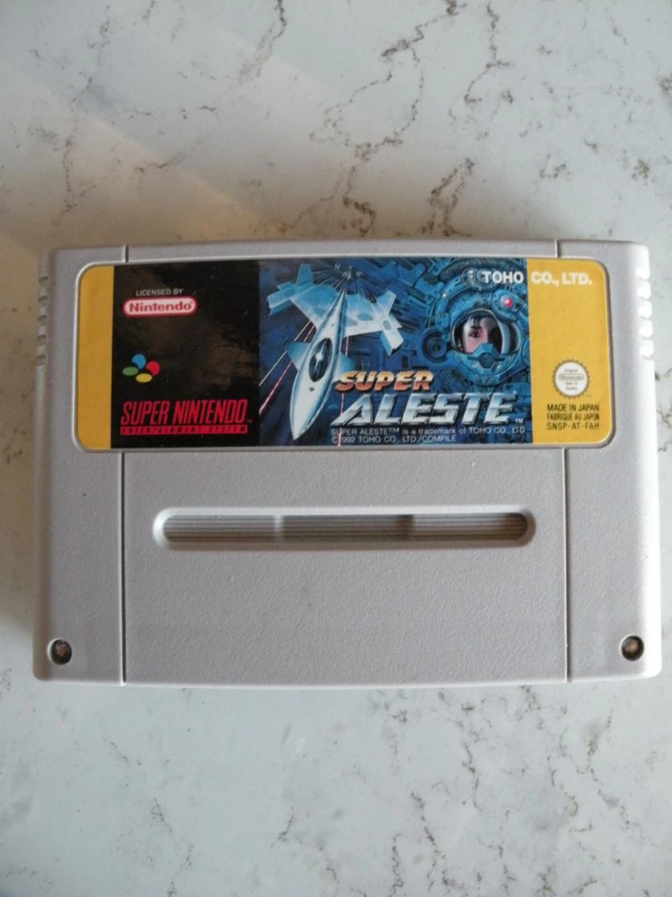 Jeu Super Nintendo Super Aleste (SNES)